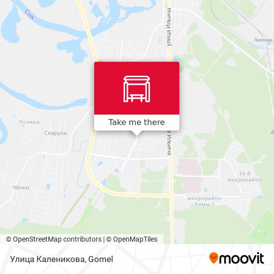 Улица Каленикова map