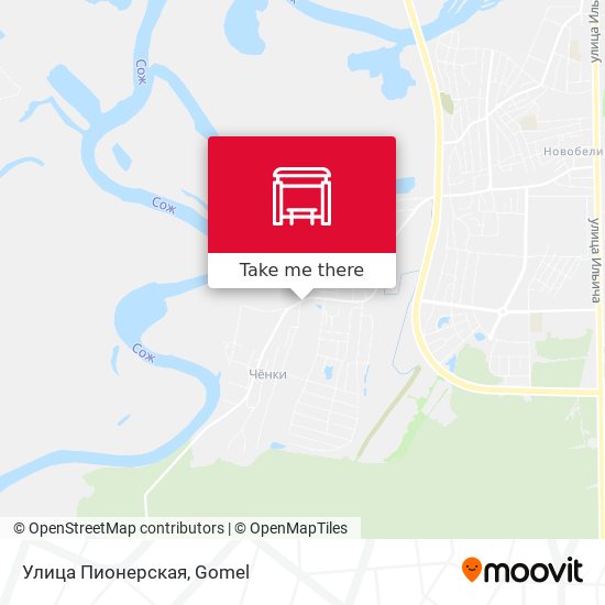 Улица Пионерская map