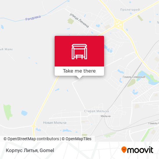 Корпус Литья map