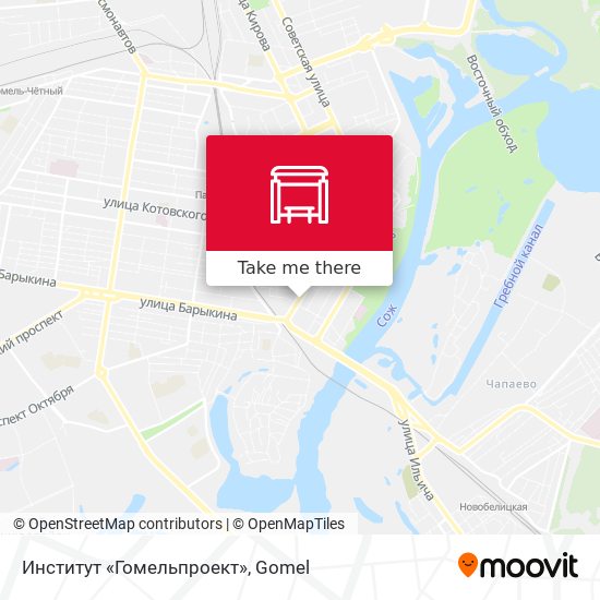 Институт «Гомельпроект» map