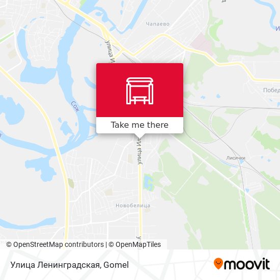 Улица Ленинградская map