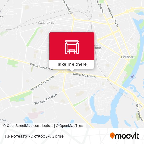 Кинотеатр «Октябрь» map