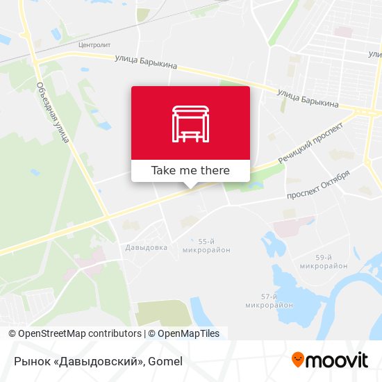 Рынок «Давыдовский» map