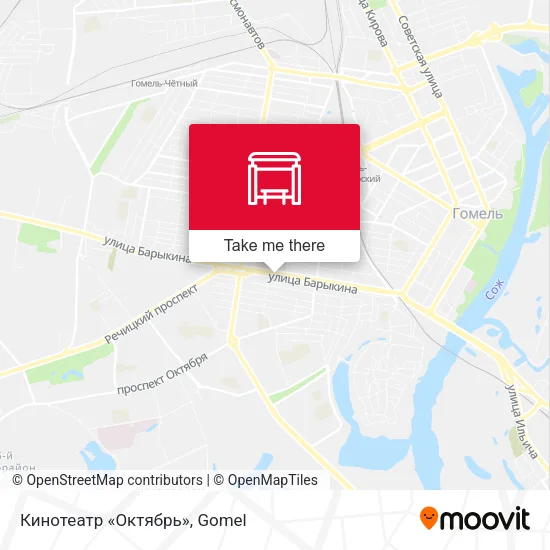 Кинотеатр «Октябрь» map