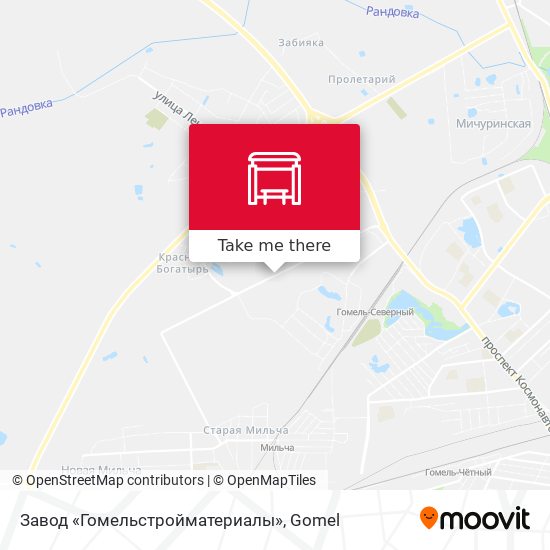Завод «Гомельстройматериалы» map