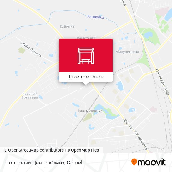 Торговый Центр «Ома» map