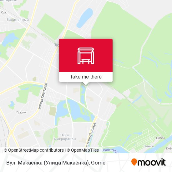 Вул. Макаёнка (Улица Макаёнка) map
