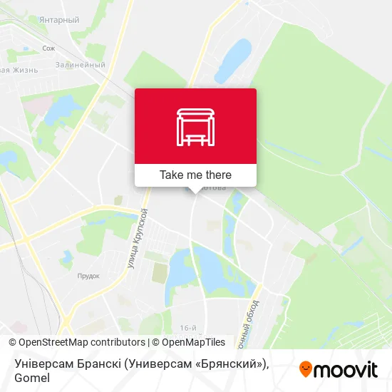 Універсам Бранскі (Универсам «Брянский») map
