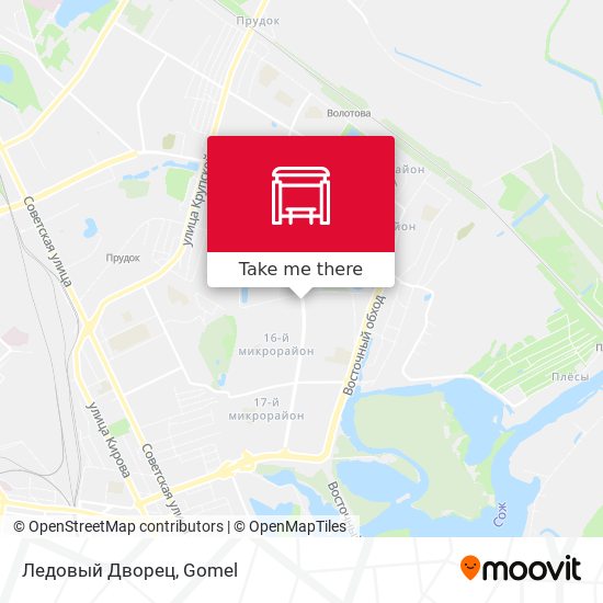 Ледовый Дворец map