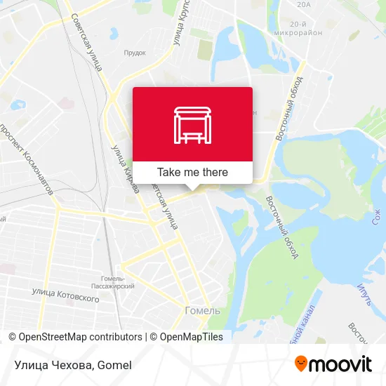 Улица Чехова map