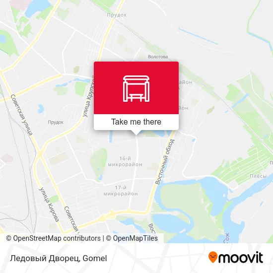 Ледовый Дворец map