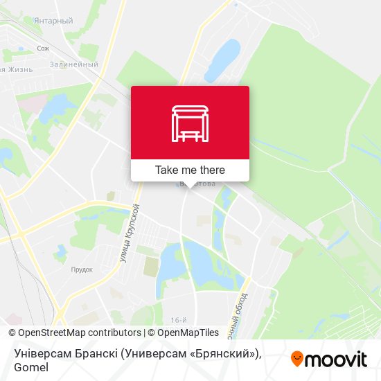 Універсам Бранскі (Универсам «Брянский») map