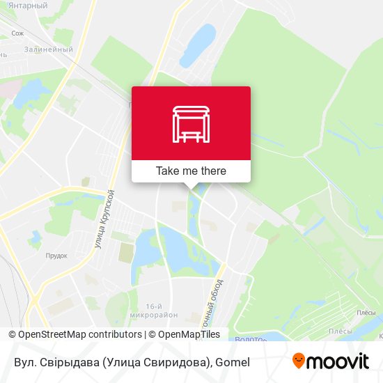 Вул. Свірыдава (Улица Свиридова) map