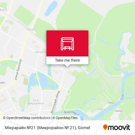 Мiкрараён №21 (Микрорайон № 21) map