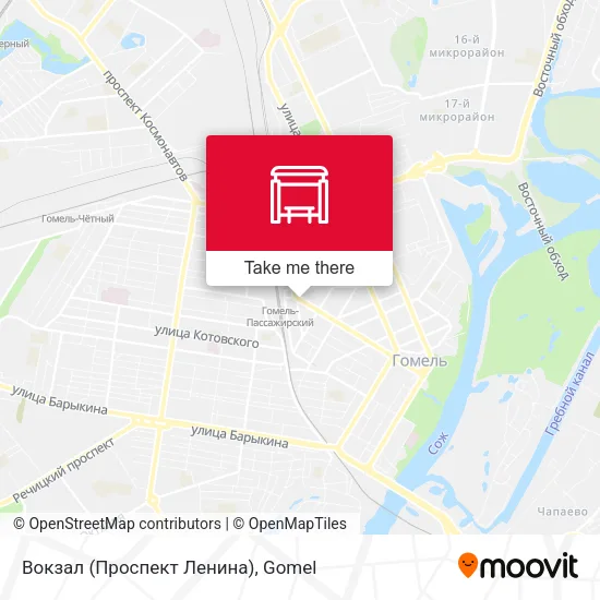 Вокзал (Проспект Ленина) map