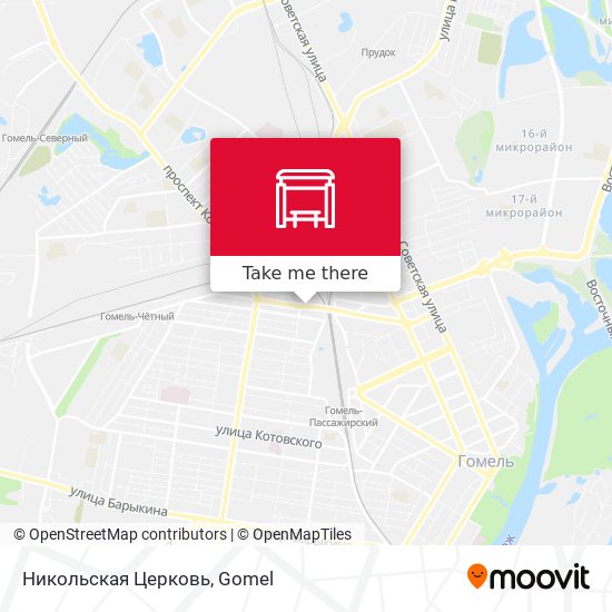 Никольская Церковь map
