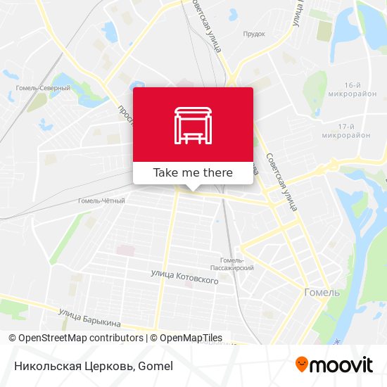 Никольская Церковь map