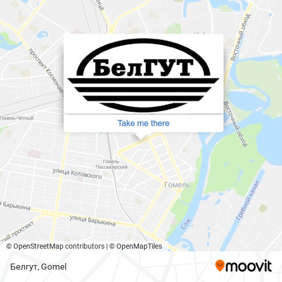 Белгут map