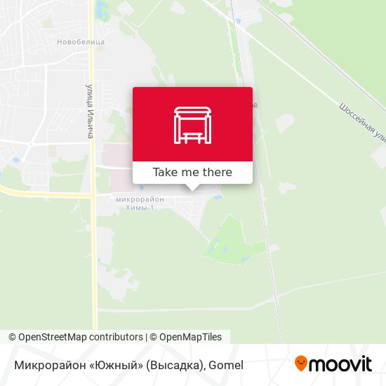 Микрорайон «Южный» (Высадка) map