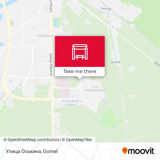Улица Оськина map