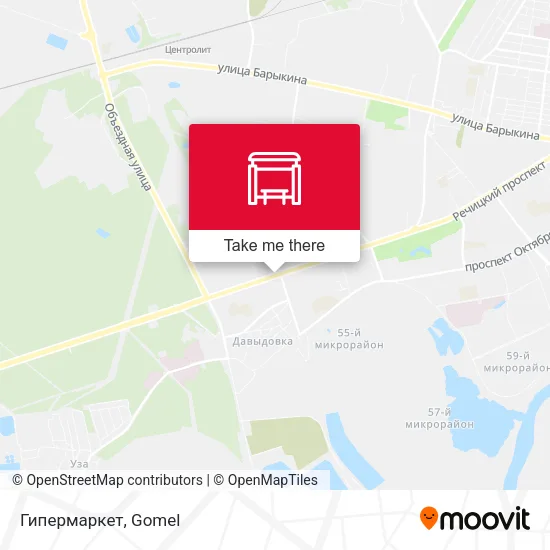 Гипермаркет map