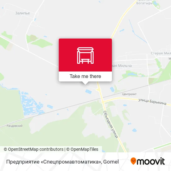 Предприятие «Спецпромавтоматика» map