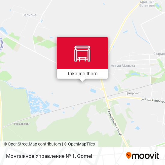 Монтажное Управление № 1 map