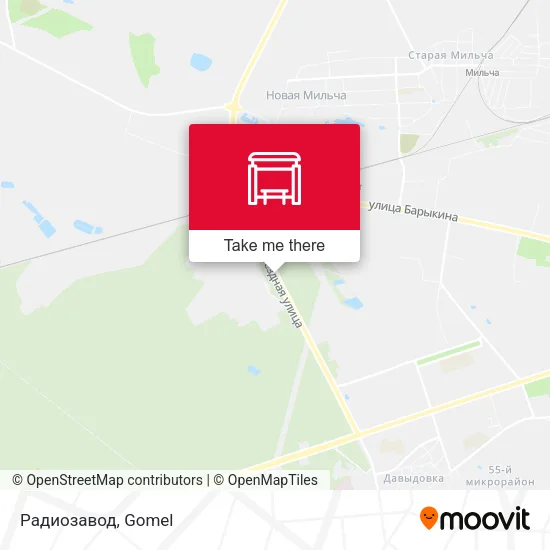 Радиозавод map