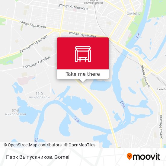 Парк Выпускников map