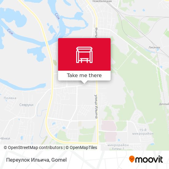 Переулок Ильича map