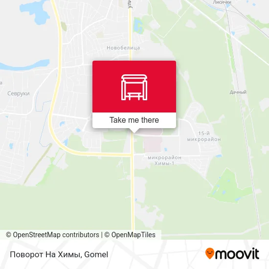 Поворот На Химы map