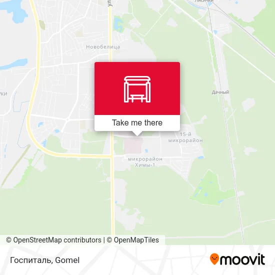 Госпиталь map
