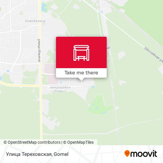 Улица Тереховская map