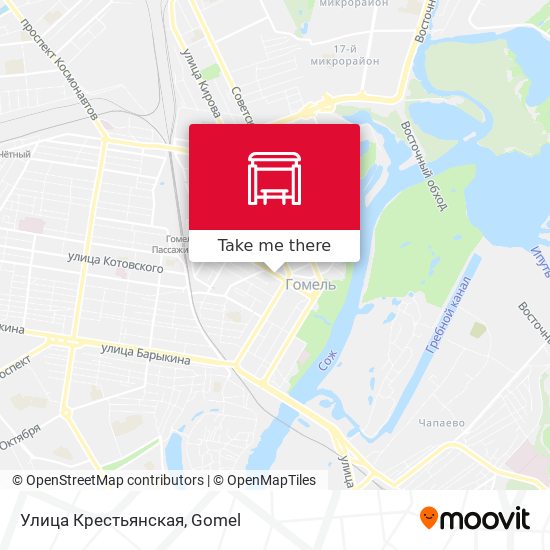 Улица Крестьянская map