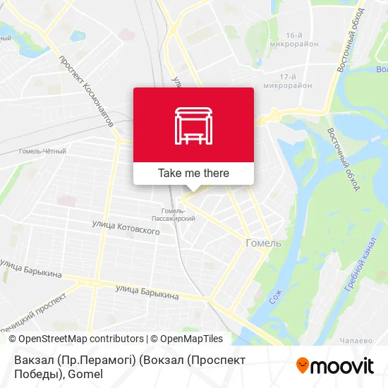 Вакзал (Пр.Перамогі) (Вокзал (Проспект Победы) map