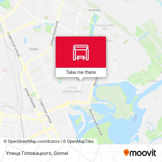 Улица Головацкого map