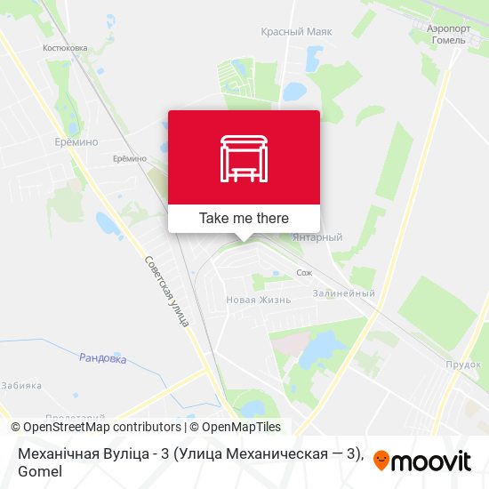 Механічная Вуліца - 3 (Улица Механическая — 3) map