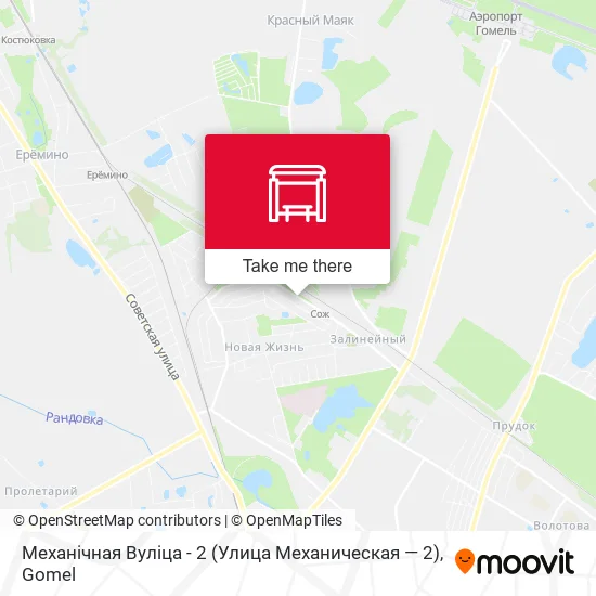 Механічная Вуліца - 2 (Улица Механическая — 2) map
