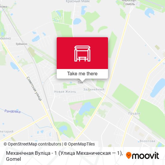 Механічная Вуліца - 1 (Улица Механическая — 1) map