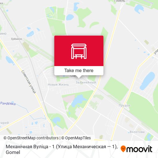 Механічная Вуліца - 1 (Улица Механическая — 1) map