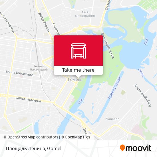 Площадь Ленина map