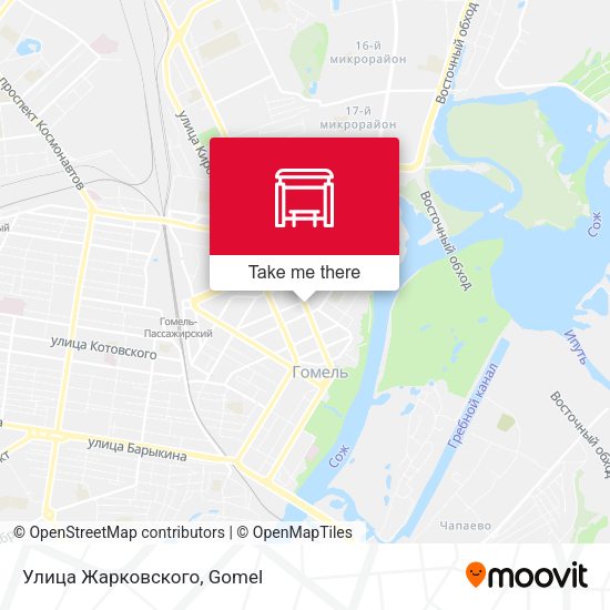 Улица Жарковского map