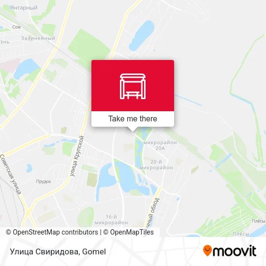 Улица Свиридова map