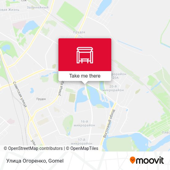 Улица Огоренко map