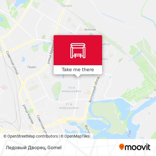 Ледовый Дворец map