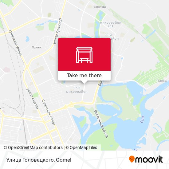Улица Головацкого map