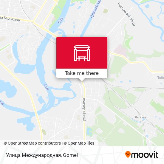 Улица Международная map