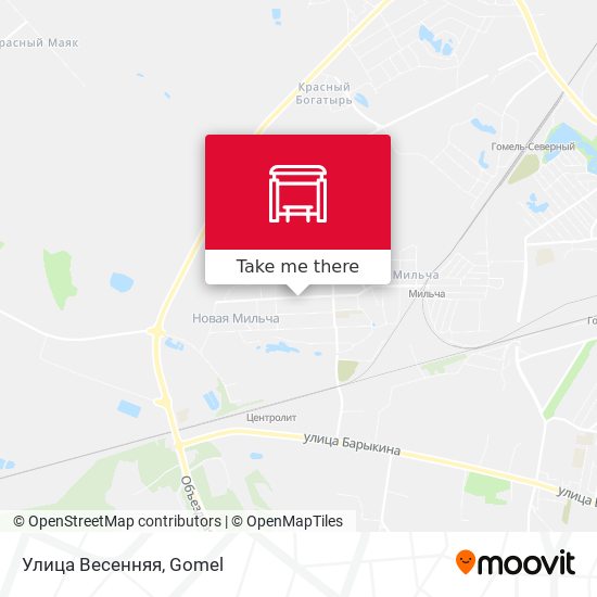 Улица Весенняя map
