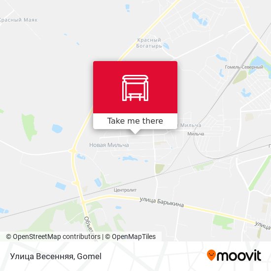 Улица Весенняя map
