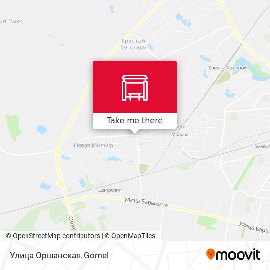 Улица Оршанская map